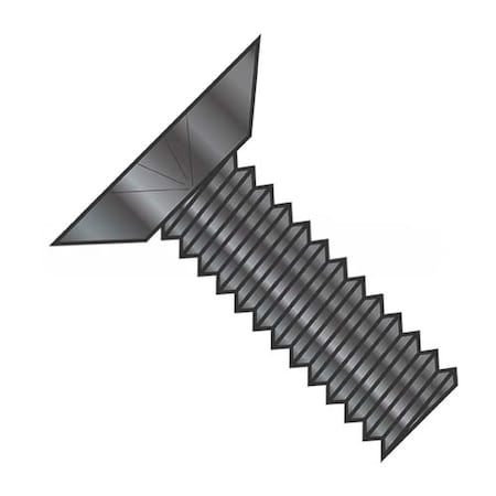 Usa Industrials #2-56 x 1/4 in Phillips Flat Machine Screw, Black Oxide 18-8 Stainless Steel BULK-SCRW-3289